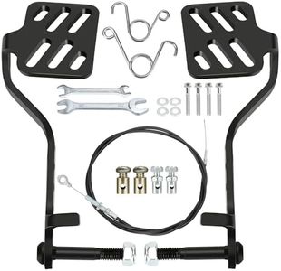 CILOYU Go Kart Brake and Throttle Pedal Kit with 71" Throttle Cable for Go Cart Kart Predator 212cc 196cc 6.5hp Azusa Fun Kart Radio Flyer Azusa Carter Road Rocket Vintage Drift Trike Black Parts