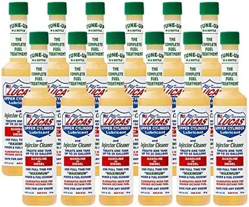 Lucas Upper Cylinder Lubricant & Fuel Injector Cleaner (5.25 oz.)-12 Pack