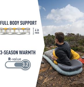 Sea to Summit Ether Light XT Insulated Sleeping Mat Large – 3-Season, Grey