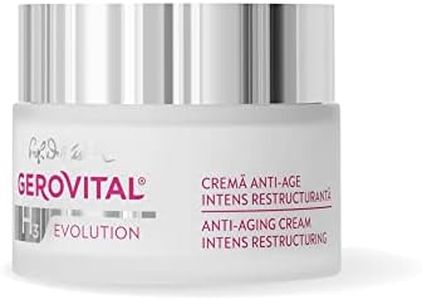 Gerovital EVOLUTION Anti-Aging Cream Intense Restructuring With Superoxide Dismutase SOD (The Anti-Aging Super Enzyme), Anti-Wrinkle Effect, Regenerates and Nourishes During the Night, 50 ml