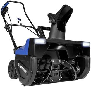 Westinghouse WSnow22 Corded Snow Blower 22 Inch, Steel Auger, Dual LED Lights, Electric Snow Blower with 25ft Throwing Distance, Plows 840lbs/min, Adjustable Chute
