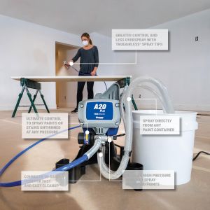 Magnum by Graco A20 PLUS Airless Paint Sprayer – 220-240V, 0.9L/min, 207 Bar