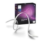 Philips Hue Indoor 3M (10FT) Smart LED Solo lightstrip Base Kit - 1 Pack - Control with Hue App - Works with Alexa, Google Assistant and Apple HomeKit