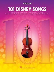 Hal Leonard 101 Disney Songs for Violin Music Book