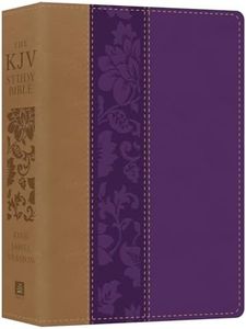 The KJV Study Bible - Large Print [violet Floret]