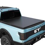 Truck Bed Tonneau Cover Compatible with Toyota Tundra 2022 2023 2024 6.5 ft Standard Box, Soft Roll Up Style