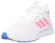 Adidas Womens Vario Sport FTWWHT/ACIRED/BLURUS Running Shoes - 4 UK (GY8591)