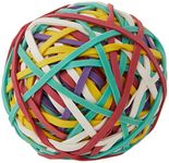 U Brands Multicolor Rubber Band Ball, 5.6 Ounce, 1 Count