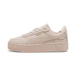 Puma Womens Carina Street SD Rose Quartz-Rose Quartz-Gold Sneaker - 4 UK (39509303)
