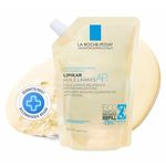 La Roche-Posay Lipikar Oil AP+, Lipid-Replenishing Body Cleansing Oil for the Bath or Shower, For Dry, Sensitive Skin, With Shea Butter and Niacinamide, Hypoallergenic Fragrance, 400 ml Refill