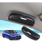 GAFAT Fo-rd Focus MK4 ST Line 2018-2024 2025 Sunglasses Holder Glasses Case Car, Focus 2023 Storage Box Organiser Compatible with Ford Focus MK4 Accessories (Black)