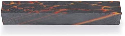 Woodriver Acrylic Poly Resin Pen Blank, Burning Embers