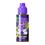 Fantasy Grape vape liquid 100ml by Zombie Vapes | 70/30 | Ice Cold Grape | 0mg Shortfill E Liquid (Nicotine Free Vape Juice) | 120ml bottle | Space to add Nic Shot or Nic Salt