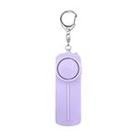 Safesound Personal Alarm: Your 130dB Self-Defense Companion - Keychain Emergency LED Flashlight - Security and Protection for Women, Girls, Kids, and The Elderly (Purple, 1)