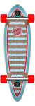 Santa Cruz Skateboards Decoder Wave Pintail Longboard Cruiser, 9.2" x 33"