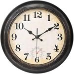 Yoiolclc Outdoor Clock Wall Clock W