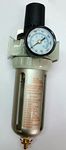 TOOLSCENTRE Air Filter Regulator Compressor 1/4 Inch Pressure Gauge