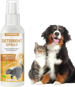 Green Hills Cat Deterrent Spray Indoor, Cat Repellent Spray for Furniture & Plants, Effective Cat Kitten Training Aid with Bitter, Keep Cat Off, Non-Toxic & Safe, 120ML