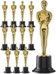 Prextex Gold 6'' Award Trophies (12 Pack) for Ceremonies or Parties