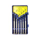 1 Pack Precision Screwdriver Set, Small Screwdriver Kit in case Precision Repair Tool Kit Pocket Size Screwdriver Kit Precision Mini Slotted Screwdriver Set for Jewelers Watchmaker iPhone