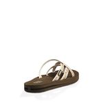 Teva Women's Olowahu Flip-Flop, Waterfall/Antique Gold, 7