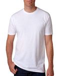 Next Level Premium Fitted CVC Crew Tee White X-Large (Pack 5)