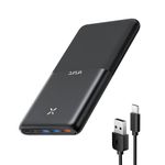 VRURC Power bank 30000mAh,20W Fast Charge PD 18W QC 3.0 USB C Portable Charger Battery Pack With 4 Outputs & 3 Inputs Compatible with iPhone iPad Samsung Huawei Phones Tablet and More