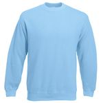 Fruit of the Loom Men's 62-202-0 Pullover Sweater, Sky Blue, M