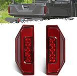 Partsam 2Pcs Rear UTV Tail Light As