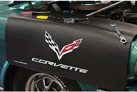 Drake CarBeyondStore - Corvette C-7 Black Fender Gripper Cover