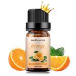Sedbuwza Orange Essential Oil, 100% Pure and Natural Premium Orange Aromatherapy Oil for Diffuser, Humidifier, Perfume, Soap, Candle - 10ML