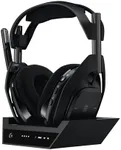 Logitech G Astro A50 X Omni-Platform Wireless Gaming Headset + Base Station for PS5, Xbox, PC: PLAYSYNC Video & Audio Switcher, HDMI 2.1 4K 120Hz VRR, <24 bit/48 kHz, 24hr Battery, 2.4GHz & BT - Black