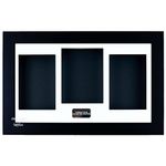 Medal Frame Shadow Box Display for Medals, Photos, Certificates with Personalised Engraved Silver Plaque by BabyRice