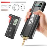 Seesii 2-in-1 Spot Welder and Battery Tester Checker Combo: Handheld Mini Portable Spot Welder with 5.0Ah Battery & 80 Gear for 0.1-0.2mm Nickel Sheet, Universal Battery Checker for AA AAA C D 9V 1.5V