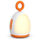 Dreamegg White Noise Machine – Nite 2 Sound Machine, 3-in-1 Baby Soother Sound Machine Night Light, 8 HiFi Sounds, Adjustable Light, Portable Noise Machine for Sleeping Baby Kids Travel Registry Gift