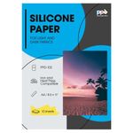 PPD 10 Sheets A4 Silicone Paper for Iron On T Shirt Transfer Using Iron or Heat Press PPD-102-10