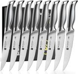 WIZEKA Steak Knives Set of 8, Germa