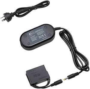 Glorich DMW-DCC8 Replacement AC Power Adapter Kit Compatible with Digital Cameras Panasonic Lumix DMC-FZ200,DMC-FZ1000,DMC-GH2,DMC-G5,DMC-G6,DMC-G7, DMC-G80, DMC-G85, DMC-GX8