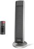 Lasko Oscillating Digital Ceramic Tower Heater for Large Rooms, with Adjustable Thermostat, Timer and Remote Control, 29 Inches, 1500W, Black, 5586