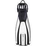 Mares Fins Avanti Quattro Plus Flipper with Strap - White/White