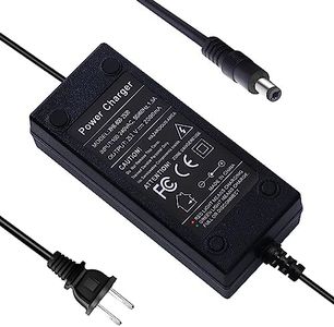25.2V AC/DC Adapter Compatible with Segway Ninebot eKickScooter Zing E8 E10 E12 Kids Electric Kick Scooter, for 21.6V Li-ion Battery, Power Supply Charger (DC5.5MM Jack Connector)