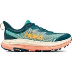 HOKA ONE ONE Women's Mafate Speed 4 Running Shoes, DEEP Teal/Water Garden, 6.5 UK