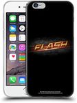 Head Case Designs Officially Licensed The Flash TV Series Black Logos Soft Gel Case Compatible with Apple iPhone 6 / iPhone 6s