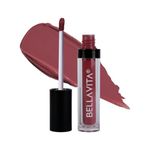 BELLAVITA Kiss-Proof Liquid Lipstick | 4.5 ml | 18-hr Stay | Liquid Lipsticks for Women| Waterproof | Long Lasting | Ultra Matte Finish | Intense Moisturisation | Dusty Nude