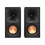 Klipsch R-50PM Powered Speakers – with 5.25" Subwoofers, Deep Bass (55Hz), Bluetooth Connectivity, and Versatile Input Options - Black