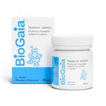 BioGaia Gastrus Advanced Probiotic Chewable for Gut Health, Dual Strains of Patented Lactobacillus Reuteri, Premium Bacterial Cultures to Help Balance Gut Flora, Digestive Tablets with L. Reuteri