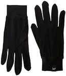 Terramar Adult Thermasilk Glove Liner, Black, Medium