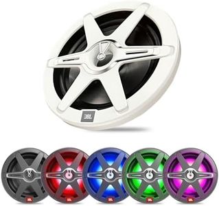JBL CLUB102 Marine Subwoofer 10 Zoll – 300W RMS und 900W Max, 4 Ohm, RGB