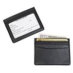 Genuine Leather Slim Credit Card ID