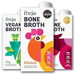 Bone Broth Discovery Pack | Beef, Chicken & Vegetable | Premium Liquid Broth | Delicious & Natural | Low Calorie | High Protein & Collagen | Not from Concentrate, Powder or Cubes | 3 x 500ml